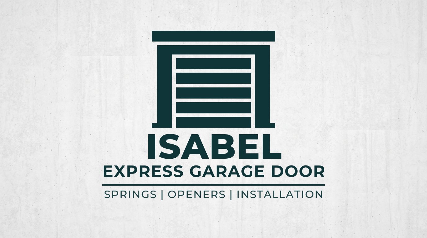 Isabel Express Garage Door Logo